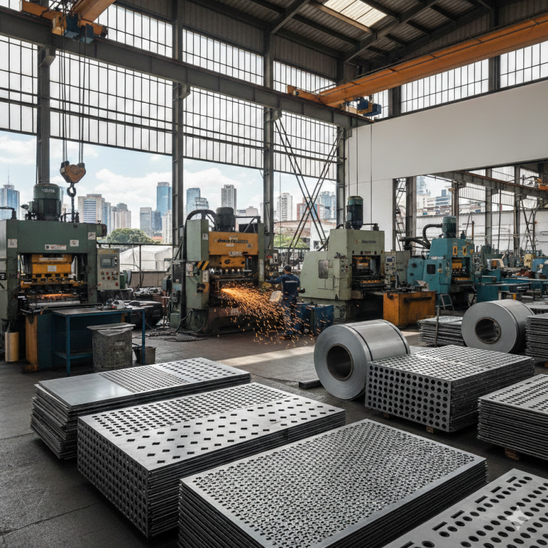 Guia Completo para Escolher Fabricantes de Chapas Perfuradas em São Paulo para Seu Projeto