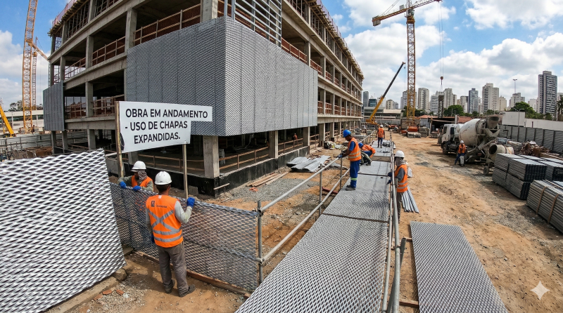 Chapas Expandidas: Benefícios e Aplicações Essenciais na Indústria e Construção